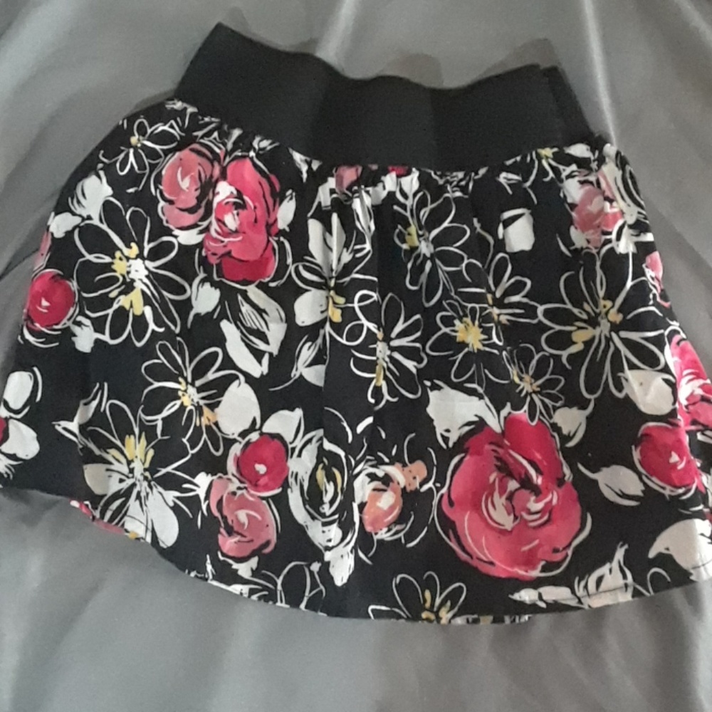 Heart Soul Floral Skirt